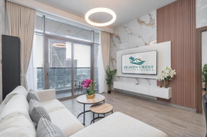 Heaven Crest Vacation Homes - Balcony with City View 1BHK in JLT Dubai Close to Metro & Marina